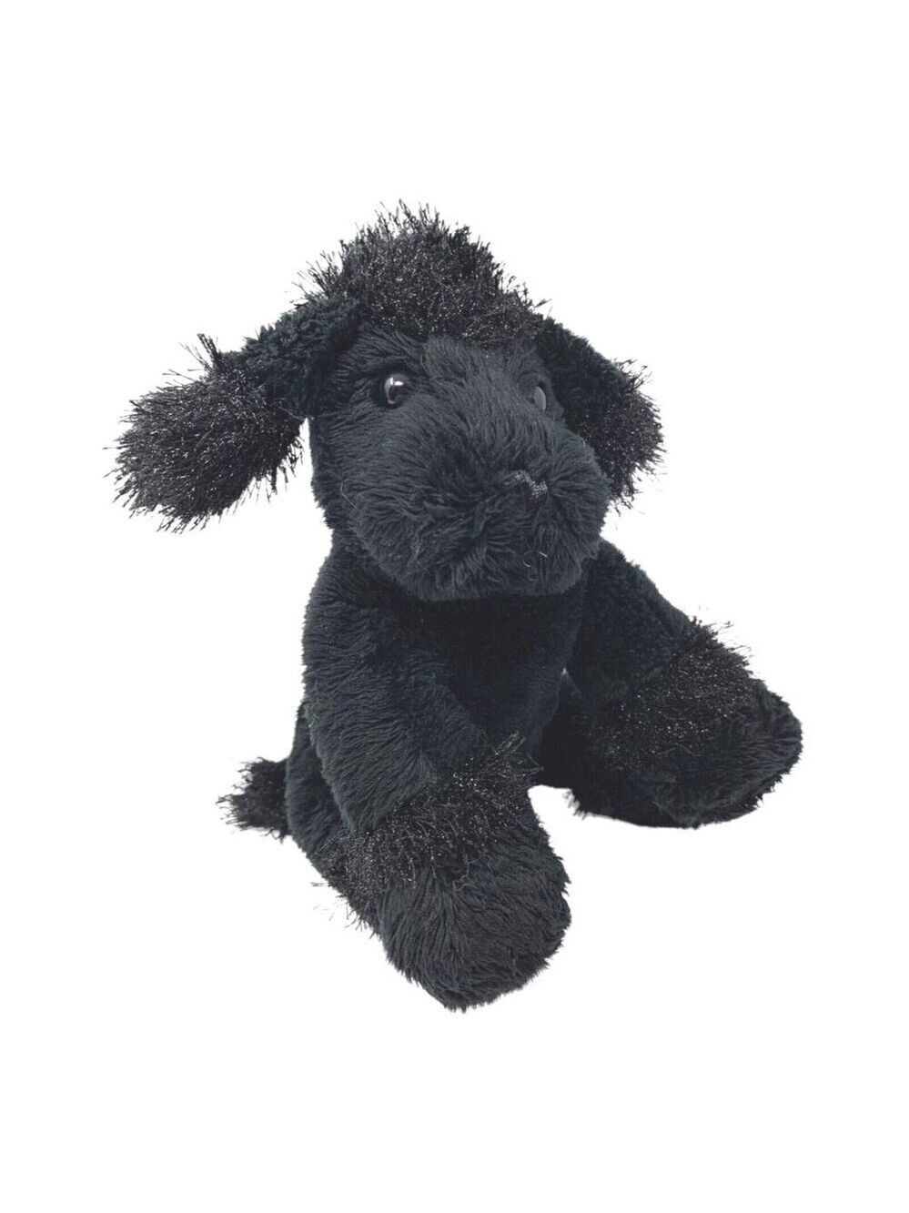 Ganz Webkinz Lil Kinz Black Poodle Plush Toy Stuffed Animal Puppy 6in No Code